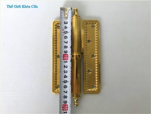 Bản Lề Cối Đồng Mạ Vàng 20cm Gold SSA Kích Thước Lớn - khóa cửa nhập khẩu
