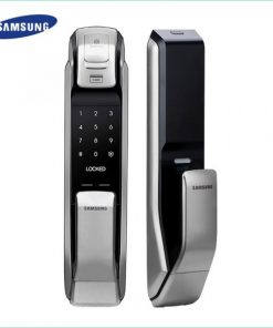 Khóa cửa vân tay Samsung SHP – DP 728 màu bạc - Khóa Cửa Nhập Khẩu