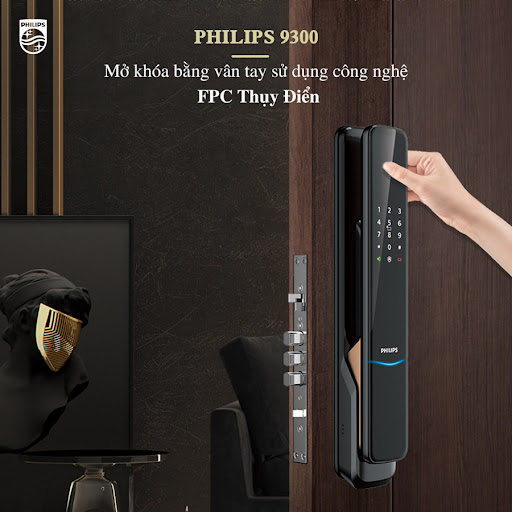 khóa vân tay Philips 9300